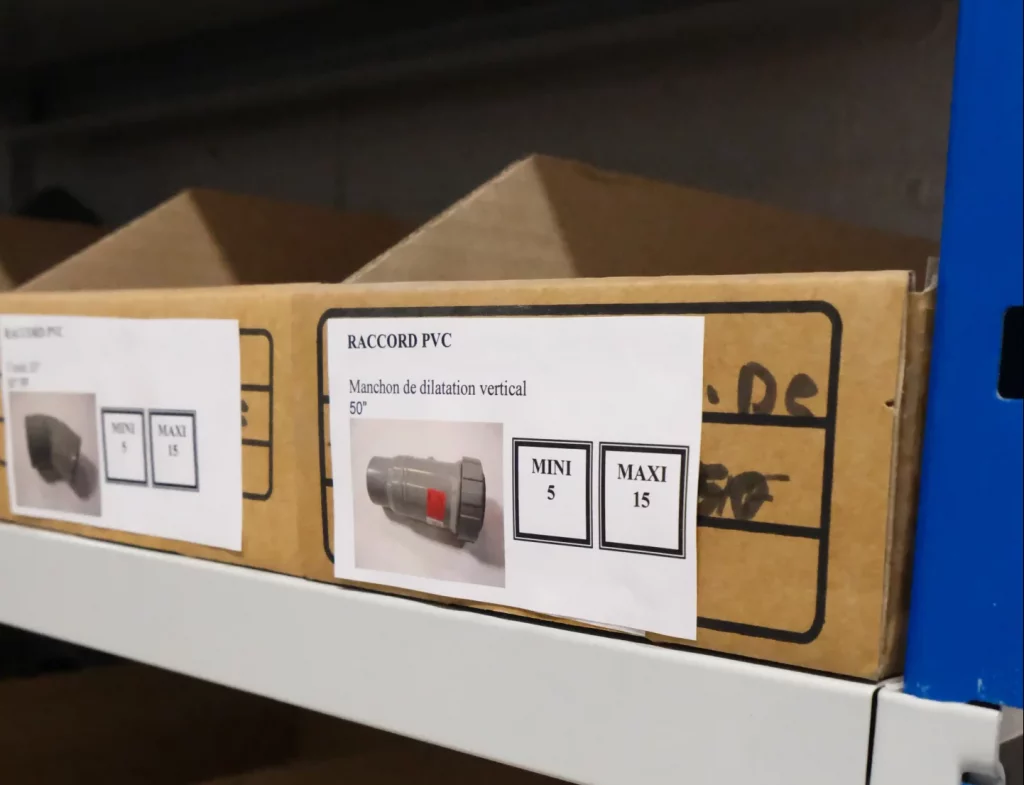 Exemple d’une gestion de stocks optimisée dans une entreprise de chauffagerie